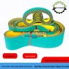 High-Speed Wear-Resistant Industrial Rubber Conveyor Belt with Nylon Base, Yellow-Green Textile Spindle Belt