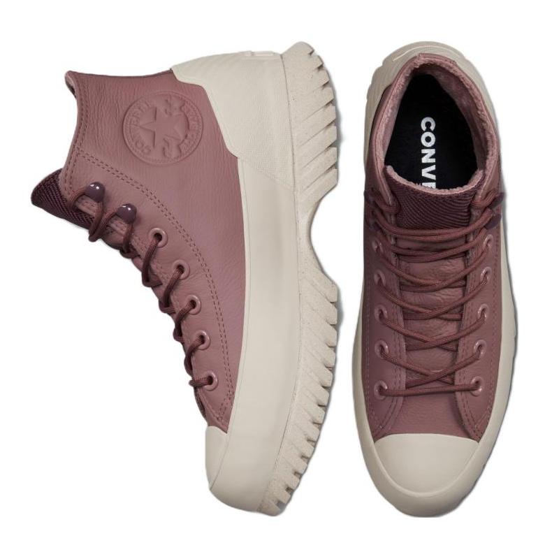 Converse Chuck Taylor All Star Chuck Taylor All Star Lugged 2 Comfortable Casual High Top Espadrilles Unisex Pink