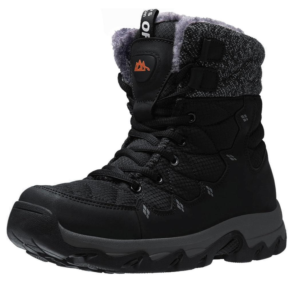 BTNTN Snow Snowshoes for Men and Cold Winter Cold Weather Boots with Fleece Size Size Boots, Women, Waterproof, Weather, Non-Slip, Shoes, Lining,