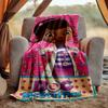 Doc Mcstuffins Flannel Blanket Soft Warm All-Season Throw, Design for Camping, Car Travel, Hiking Sofa, Bed, Office Perfect Gift for Parties