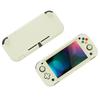 eXtremeRate Custom Cover for PlayVital Switch Protective Cover for Switch Lite with Screen Protection Film Lite, (hard) - 1 [Ivory Color]