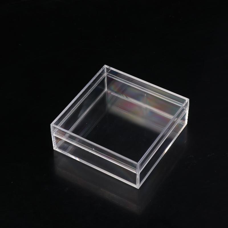 Thickened Rectangular Acrylic Storage Box High Transparency Food Gift Packaging Plant Landscaping Transparent Box