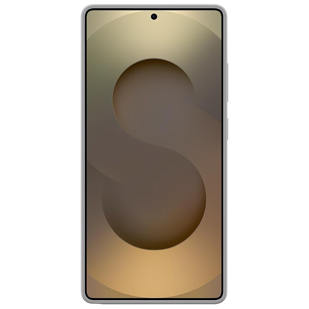 Hülle Samsung Silikon Für Galaxy S25      Ultra Grau