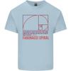 Fibonacci Spiral Mathematics Maths Science Unisexs Light Cotton TShirt