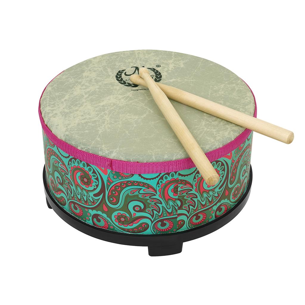 IRIN 10 Inch Alto Drum Bongo Drum Set Sheepskin Head Percussion Bongo Drums Kids Musical for Kids Adult Beginners African Drums