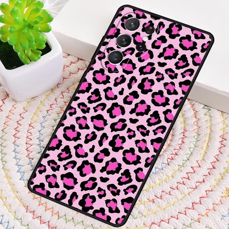 Fashion Tiger Leopard Phone Case for Samsung Galaxy Note 10 Pro S26 Ultra S23 S24 FE S25 S21 S22 PLUS Shockproof Cove