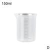 Transparent Scale Plastic Measuring Cup V Shape Mouth Laboratory Beakers Milk Tea Store Measuring Cup Volumetric Beaker Kitchen