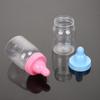 4pcs Pink Blue Baby Bottle Candy Box Transparent Mini Feeding Bottle  Baby Shower Party