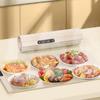 Heating Mat For Food Adjustable Fast Heating Pad Silicone Warming Mat For Buffets Party Gatherings Kitchen Countertop Holiday