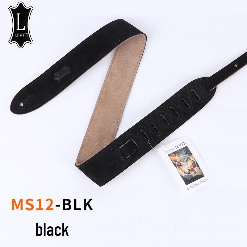 

Шкіряний гітарний ремінь Levy s Li Weisi для електро-, акустичної або бас-гітари - MS12/26 Ремінь Rock Shoulder Standard