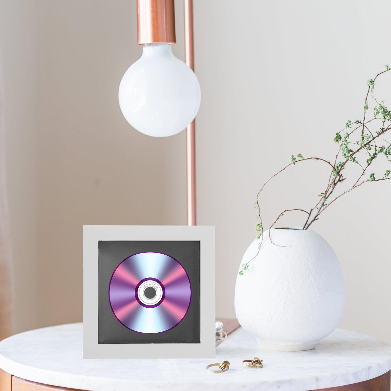 

Коробка для хранения, держатель для значков на лацкан, стойка для показа пластинок, полки для фоторамок, виниловые альбомы, рамки для фотографий белый