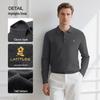 MONTAGUT Herren Merino Wolle Seide Mischung Strickpullover