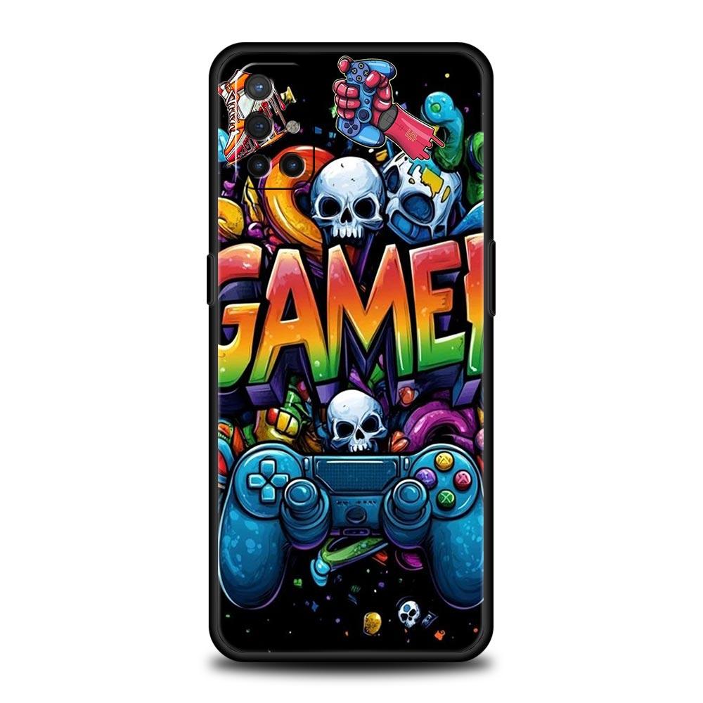 

Phone Case For Oneplus 13R 13 12 10T 11 R10 Nord N100 N200 N10 9 9R CE 2 3 Z Pro Lite 5G Soft TPU Cover Technology Game Console OnePlus 12