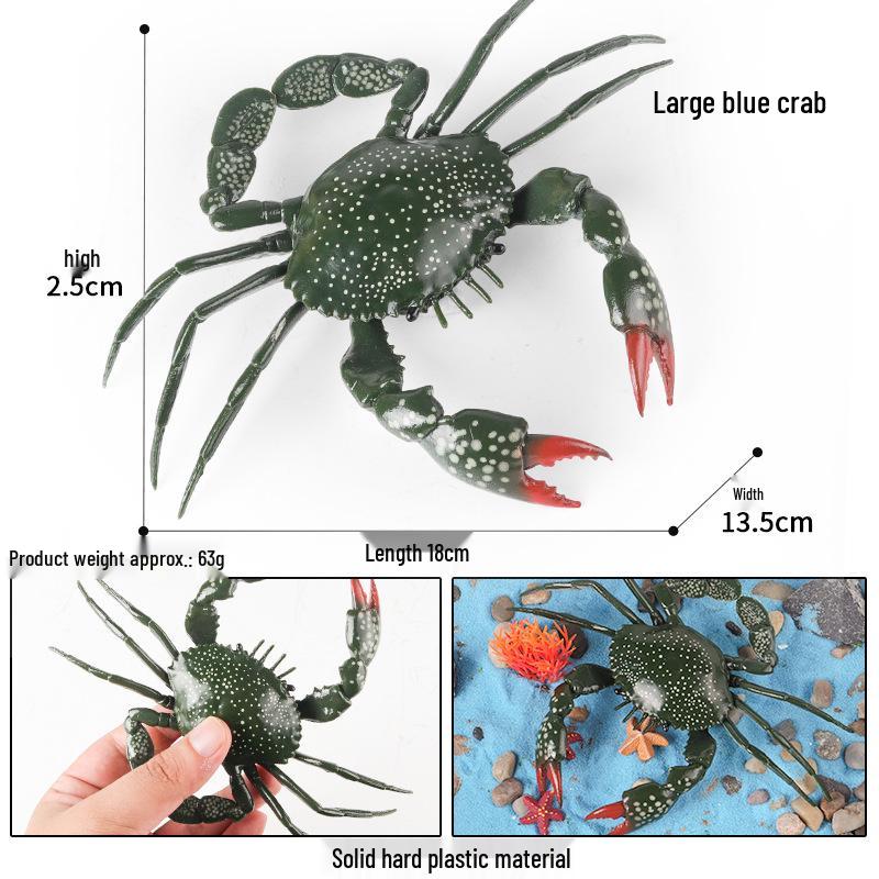 Ancient Marine Life Model: Trilobite, Eurypterid, Pikaia, Sea Scorpion, Nautilus Toy