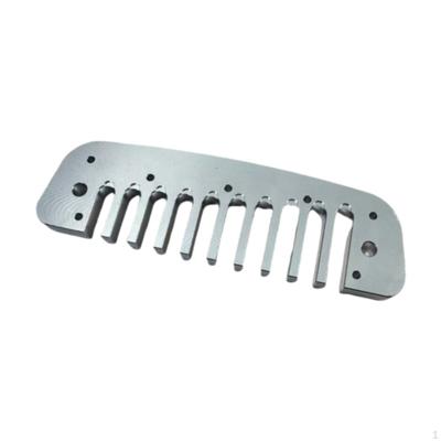 Comb Harmonica Part Instrument Accessories Luthier Repair Tool Aluminum Alloy 10-hole Frets for
