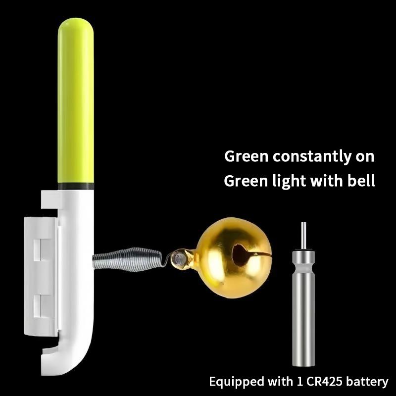1/2Pcs Electronic Fishing Light Stick Rod Bell Luminous Fishing Float Led Usb Charge Fish Bite Alarm Tackle