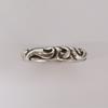 Chrome Hearts 925 1994 Scroll Band Ring ring SilverUsed