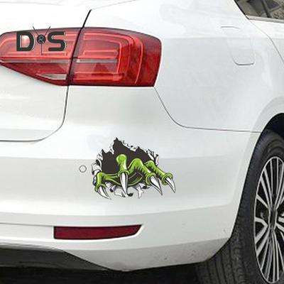 Geisterklaue, Autoaufkleber, wetterbeständig, selbstklebend, für Auto, SUV, Fahrzeug, Fenster, Karosserie, Stoßstange, Kratzdekoration, Dämonenhandverkleidung, Aufkleber, Automobil