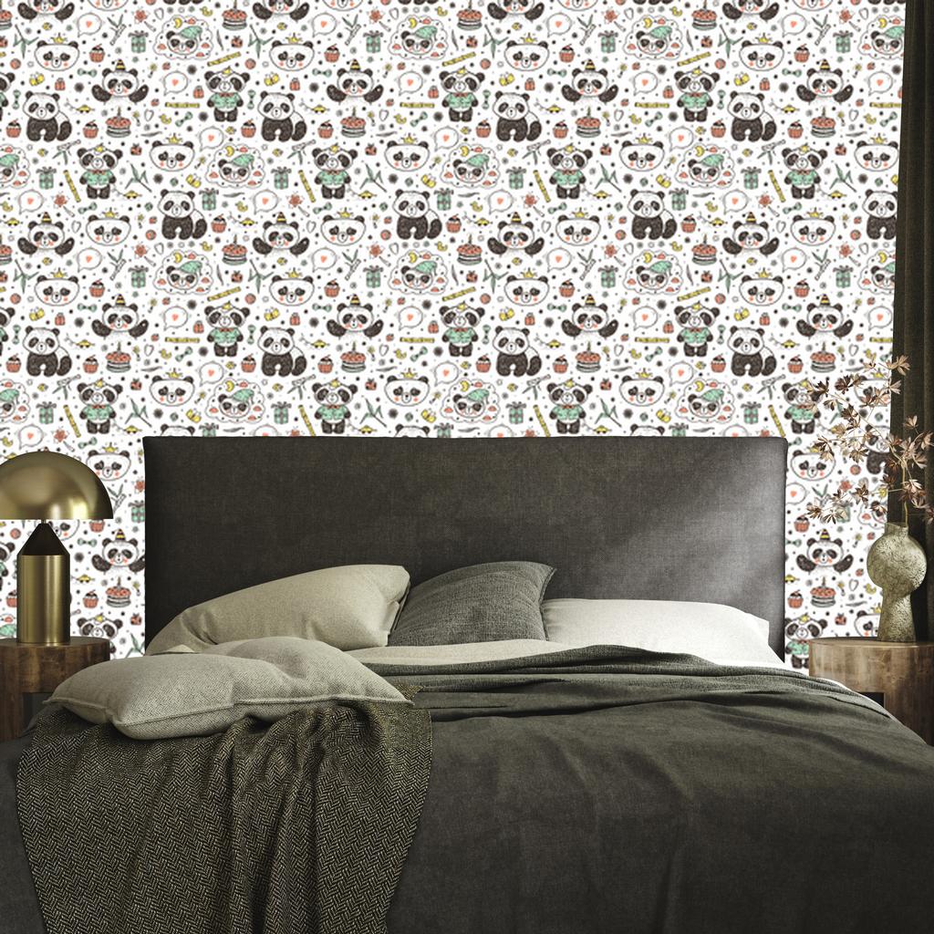 Panda wallpaper for living room and bedroom 50x1000