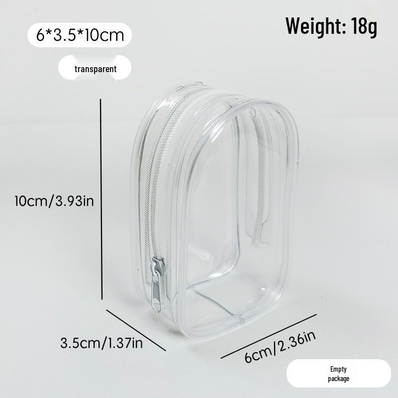 Labubu 4.0 Vinyl Dustproof Heart Code Doll Stroller Bag & Protective Case