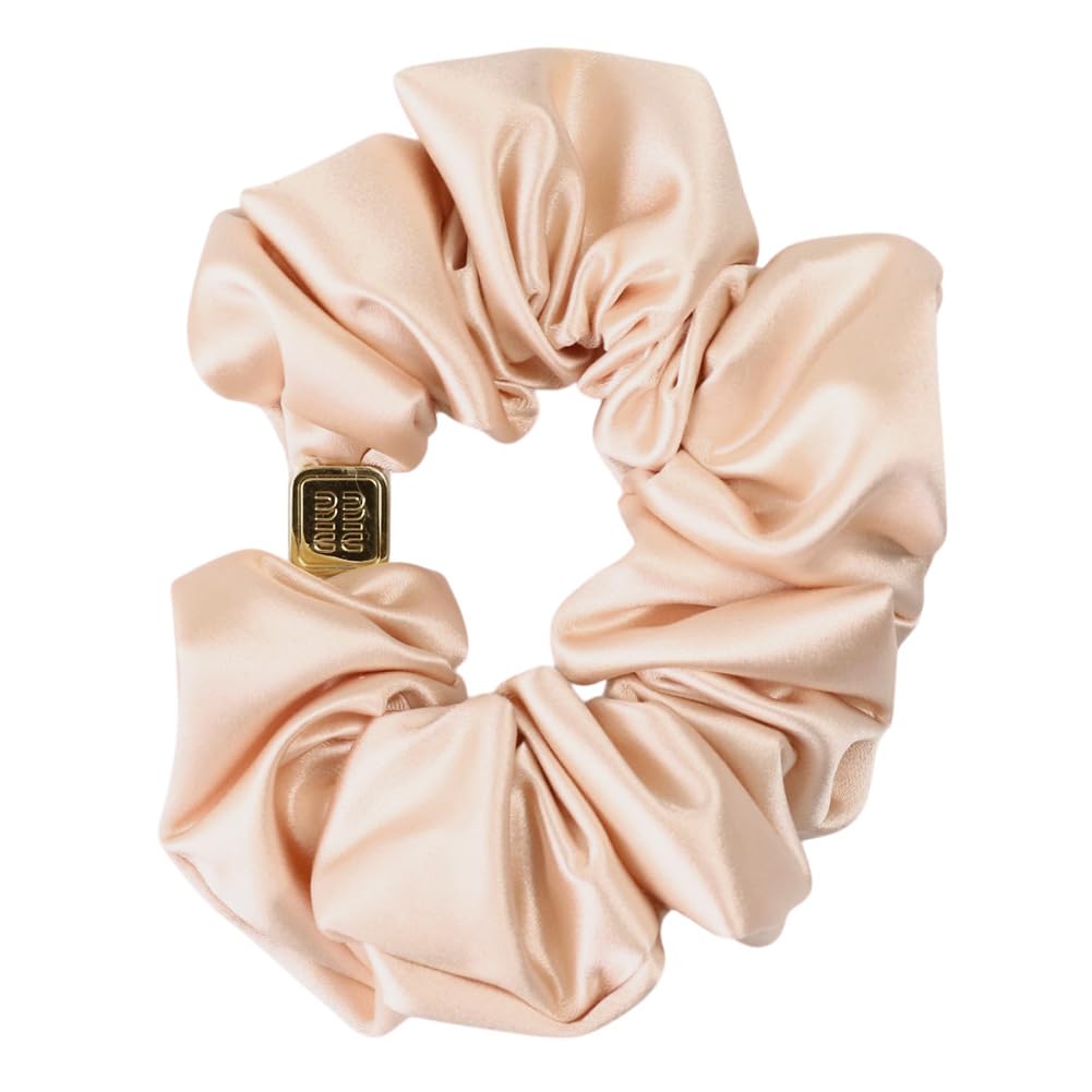 Miu Miu Scrunchie Hair Satin Hair 5IF186 049 F0615 Tie, Accessory, Pink,