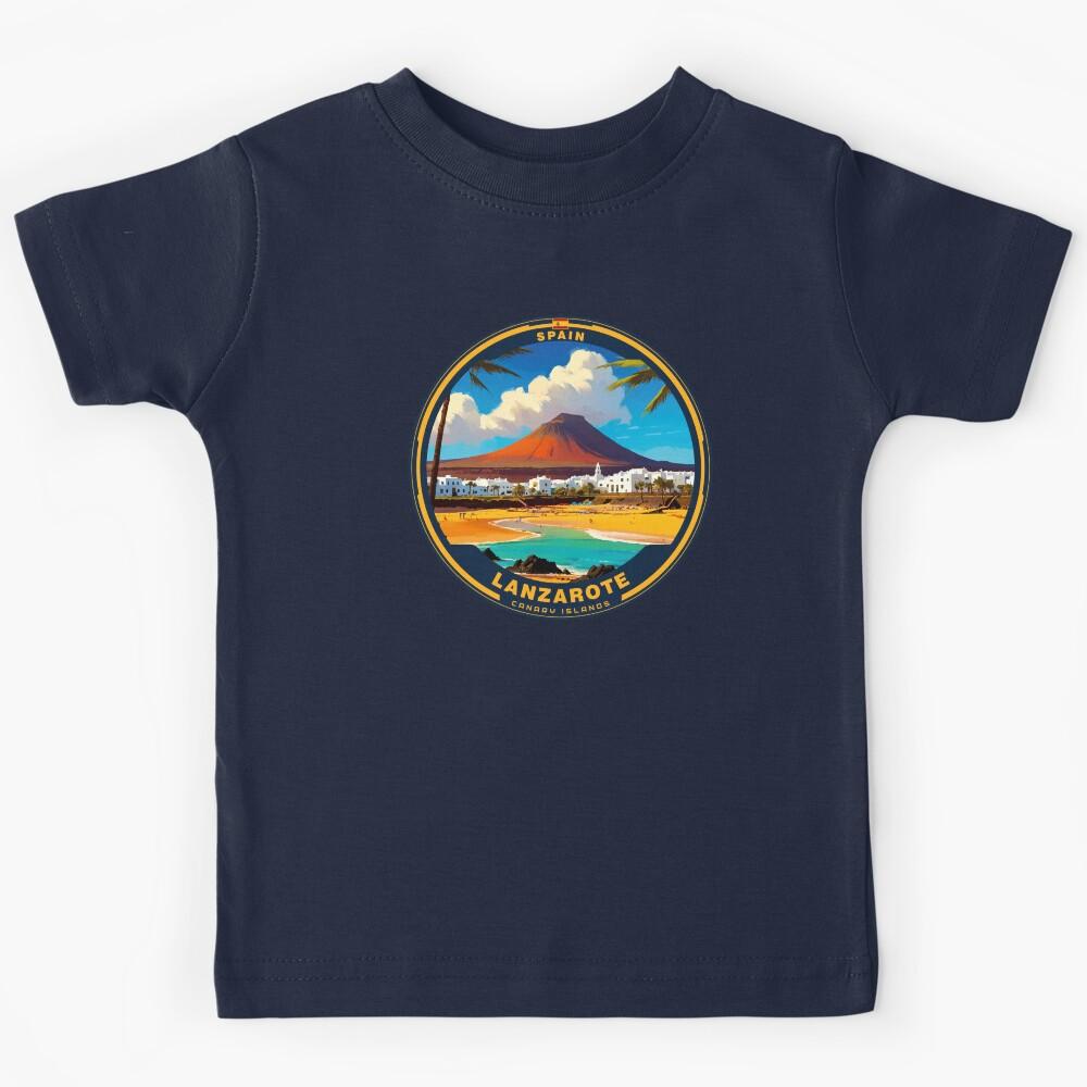 Lanzarote Canary Islands Spain Kids T-Shirt 130