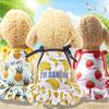 New Fashion Lovers Suit Small Medium Cat Dog Cotton  Clothes Pet Clothes Cute Fruit Pattern Dress T-shirts Pet Supplies