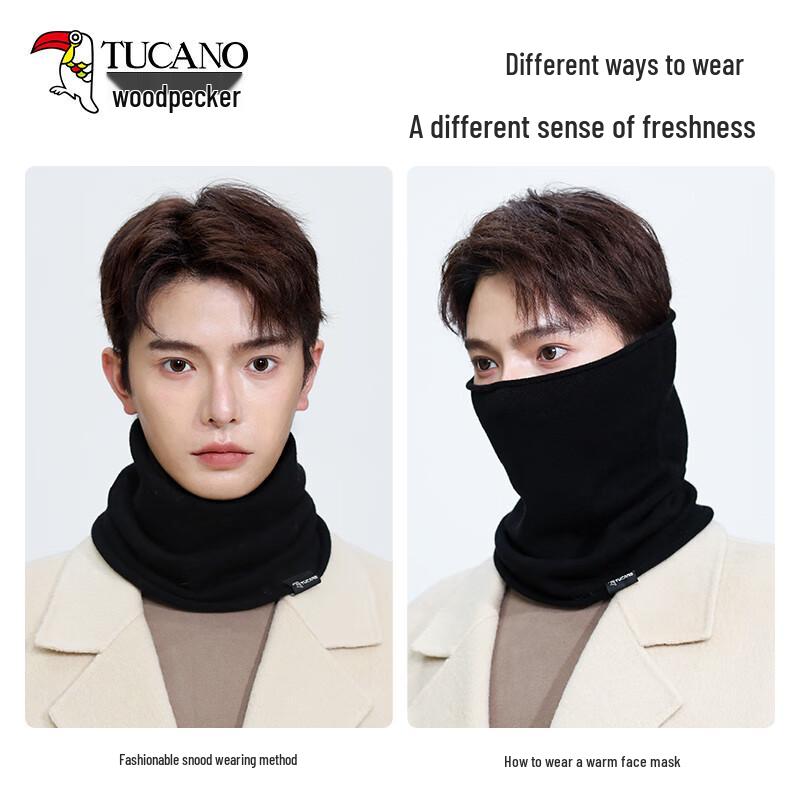 TUCANO Men's Pure Wool Winter Neck Warmer