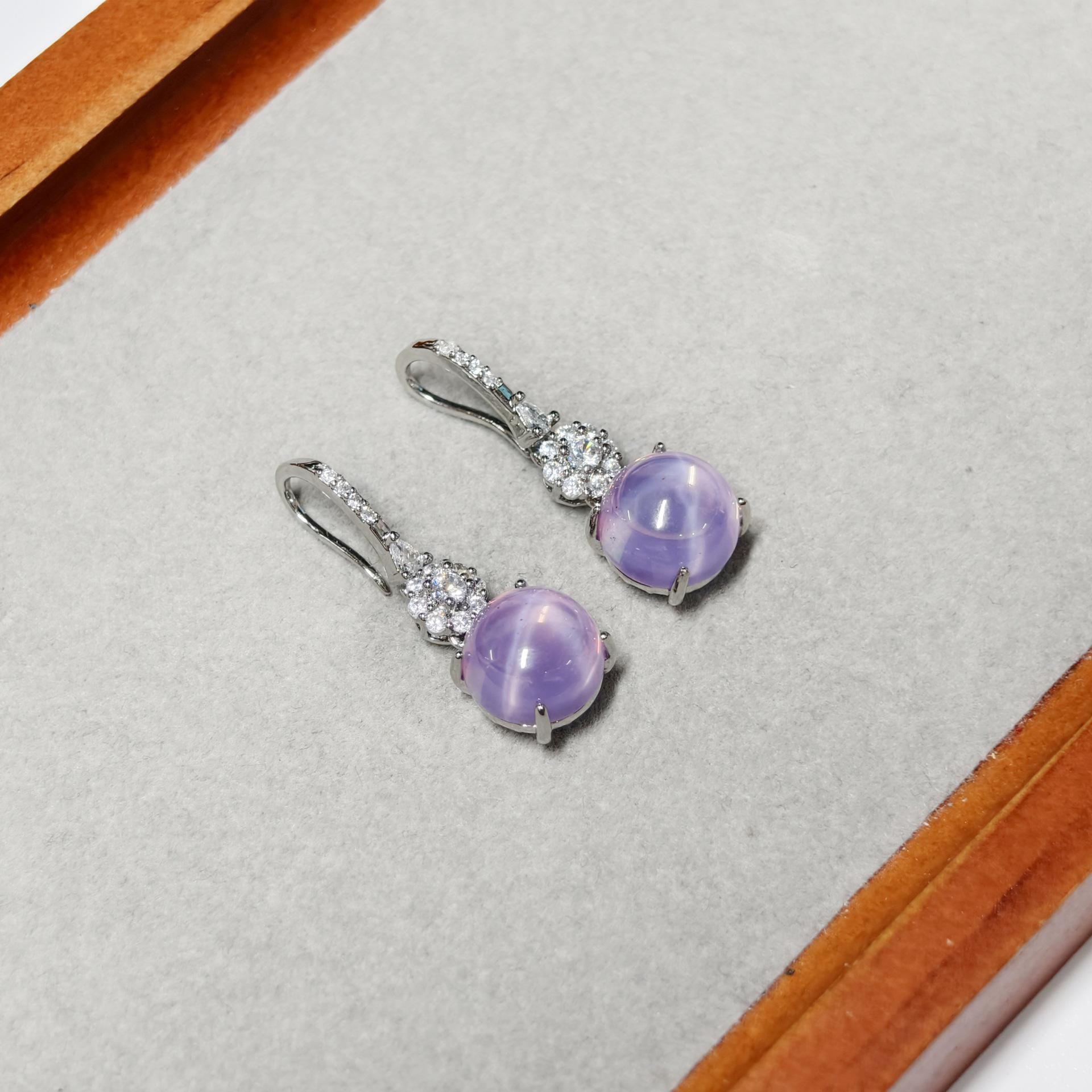 Gesi en Jewelry Starlight Zircon Earrings - Colorful, Shining, and Luxurious.