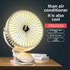 Mini USB Wiederaufladbarer Clip-On Tischventilator für Studentenwohnheime und Zuhause