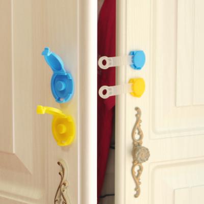 5PC Simple Door ABS Flexible Hot Sale Adhesive Safe Lock Baby Safety High Quality Popular Children Drawer Locks