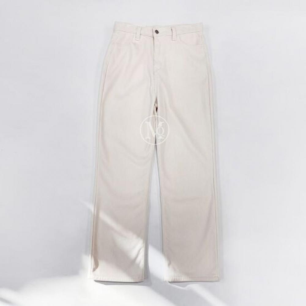Mizqz High Waist Semi Wide Corduroy With Lining