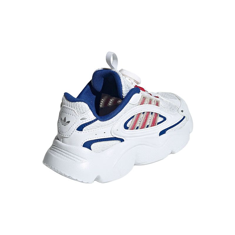 Adidas Originals Ozmillen Synthetic Leather Fabric Boa Comfortable Fashion Shock Absorption Wear Resistant Low Top Running Shoes JR8365