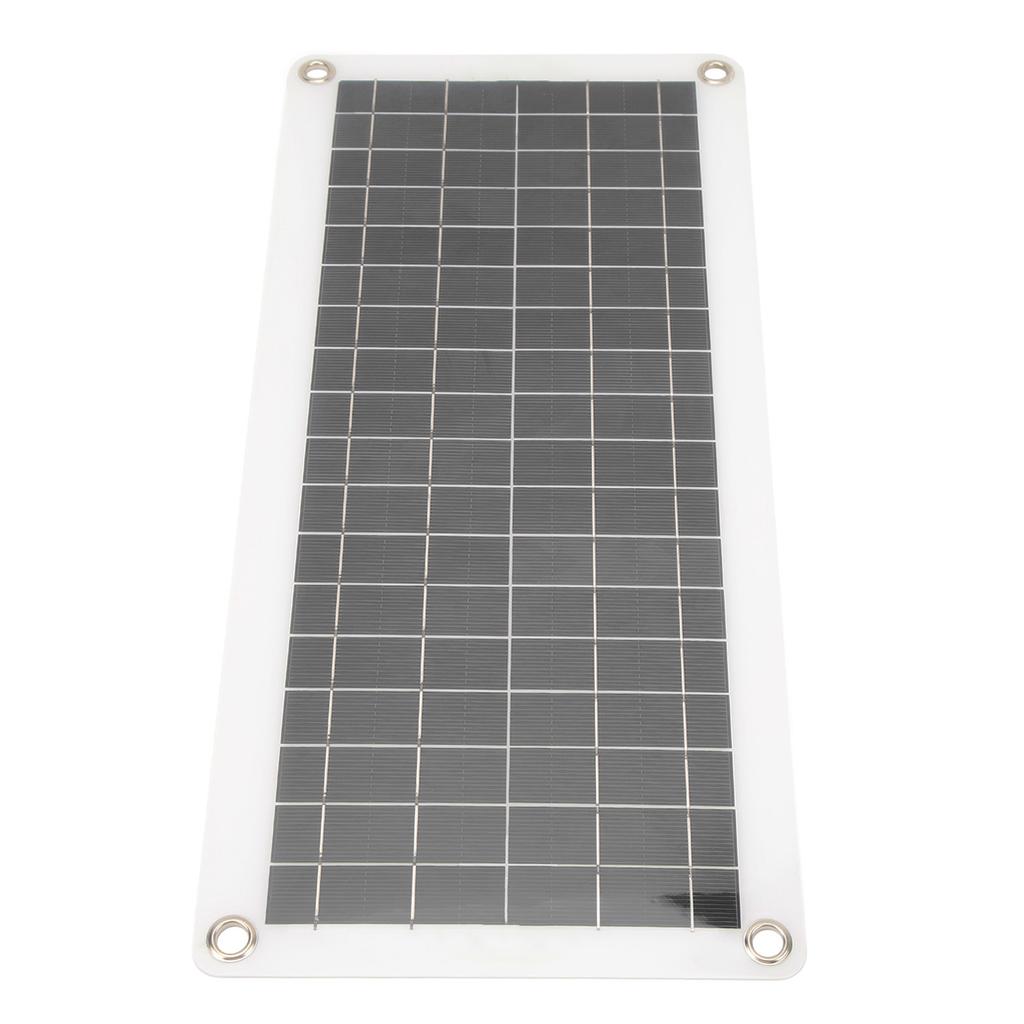 Solar Power Kit with 220W Inverter 10A Controller Polysilicon 30W Overvoltage Protection for 12V Car