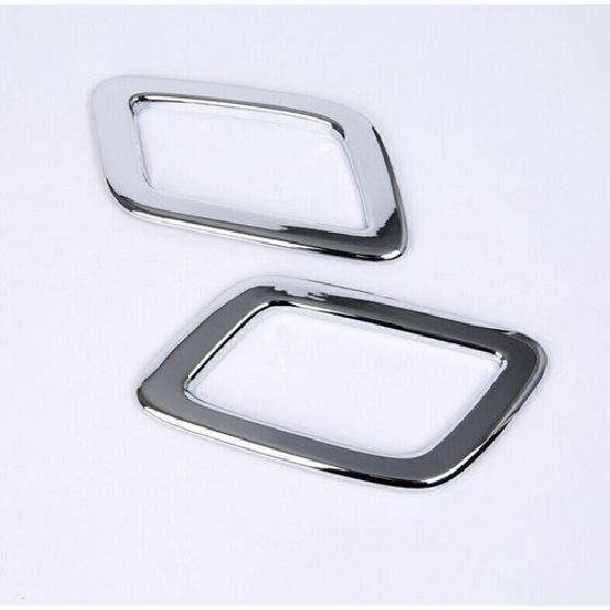 For Acura TLX 18-19-20 Glossy Chrome Front Fog Light Eyelid Molding Frame Trim