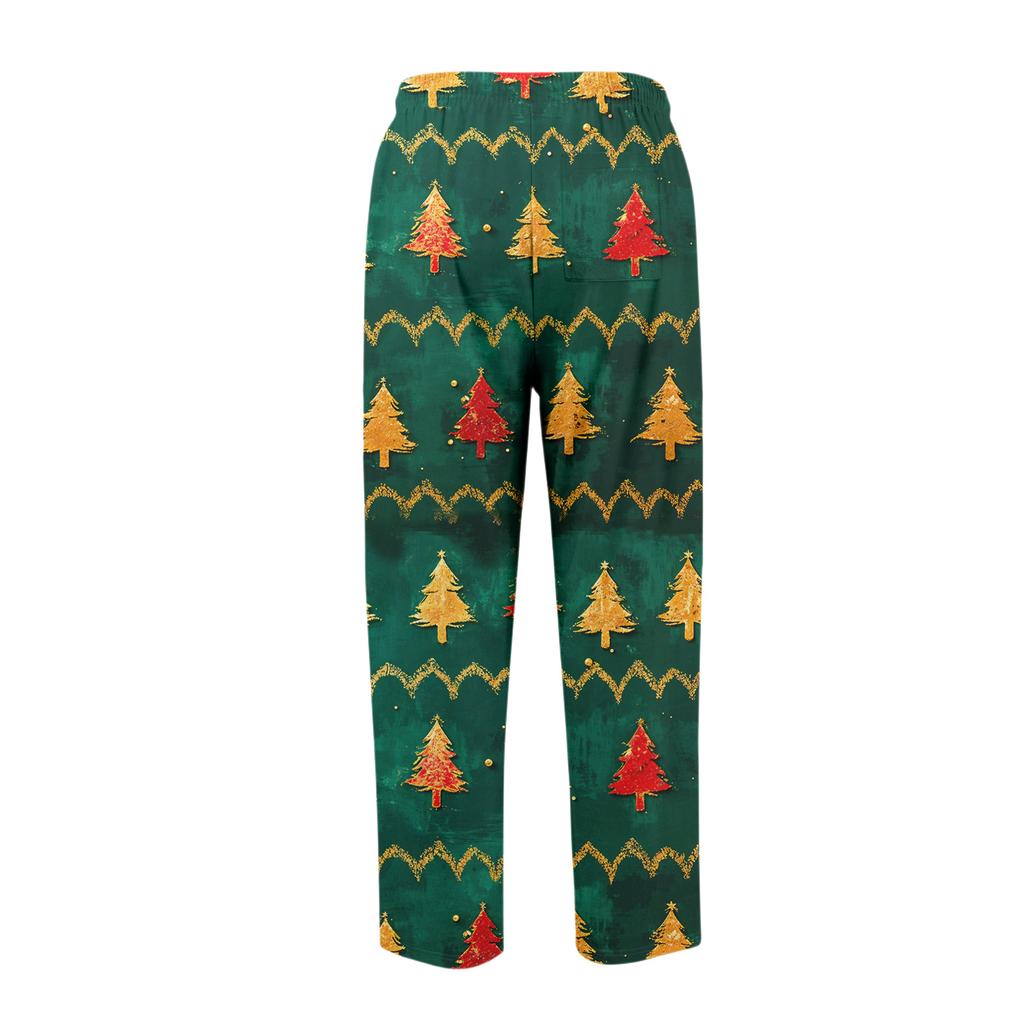 Men's Relaxed-Fit Casual Sweatpants With Stretch Waistband And Drawstring Yoga Pants
