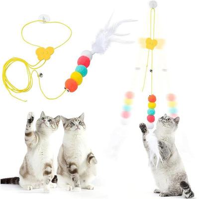Interactive Cat Toy Hanging Simulation Kitten Toy For Cats Funny Self-hey Interactive Toy Playing Teaser Wand Cat Accessories