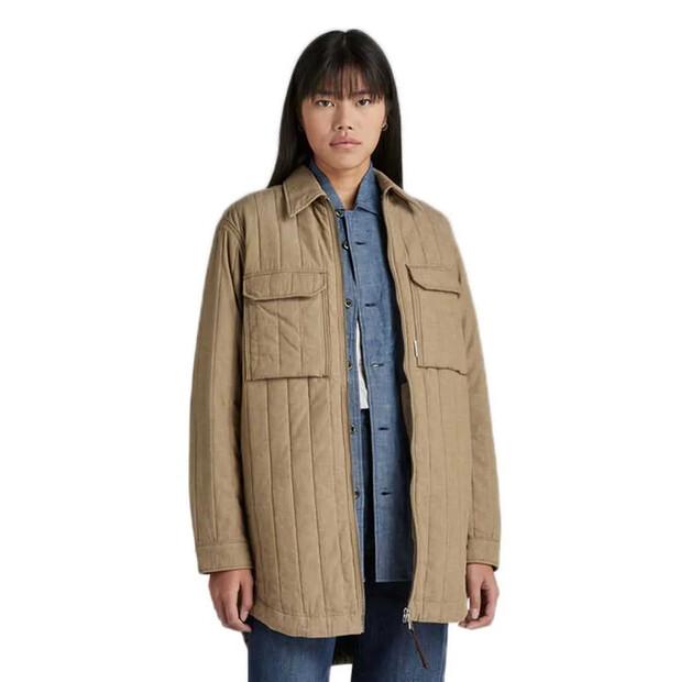 

G-Star Quilted Zipped overshirt M