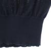 CELINE made in Italy Short sleeve V neck Knit vest M Navy Women Used