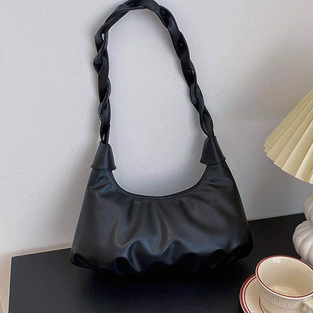 Fashionable Underarm Bag For Women Street Style Pu Small Shoulder Bag