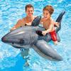 INTEX Inflatable Great White Shark Ride-On Float - 173x107 Cm - For Children from 3 Years Old