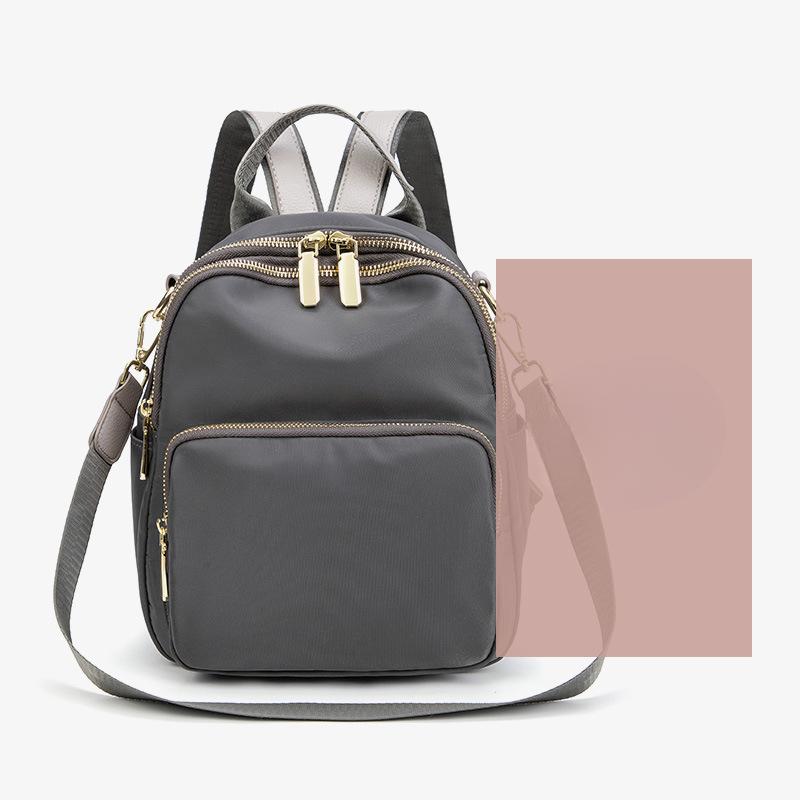 

Повседневный и универсальный небольшой рюкзак из ткани Оксфорд, модный и простой вместительный водонепроницаемый рюкзак и дорожная сумка