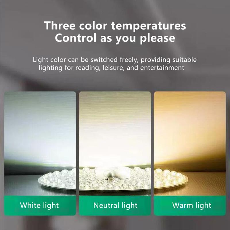 1 Sada Magnetická Přísavka LED Panel Kruhové Prstenové Světlo 12W 18W 24W 36W 48W 72W LED Kulaté Ac220V Stropní Svítidlo Světelný Zdroj