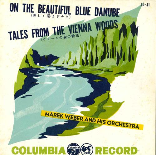 

7inch Record MURAK WEBER ORCHESTRA - Beautiful Blue Donau / Tales from t LL41 COLUMBIA - Japan Classical Used