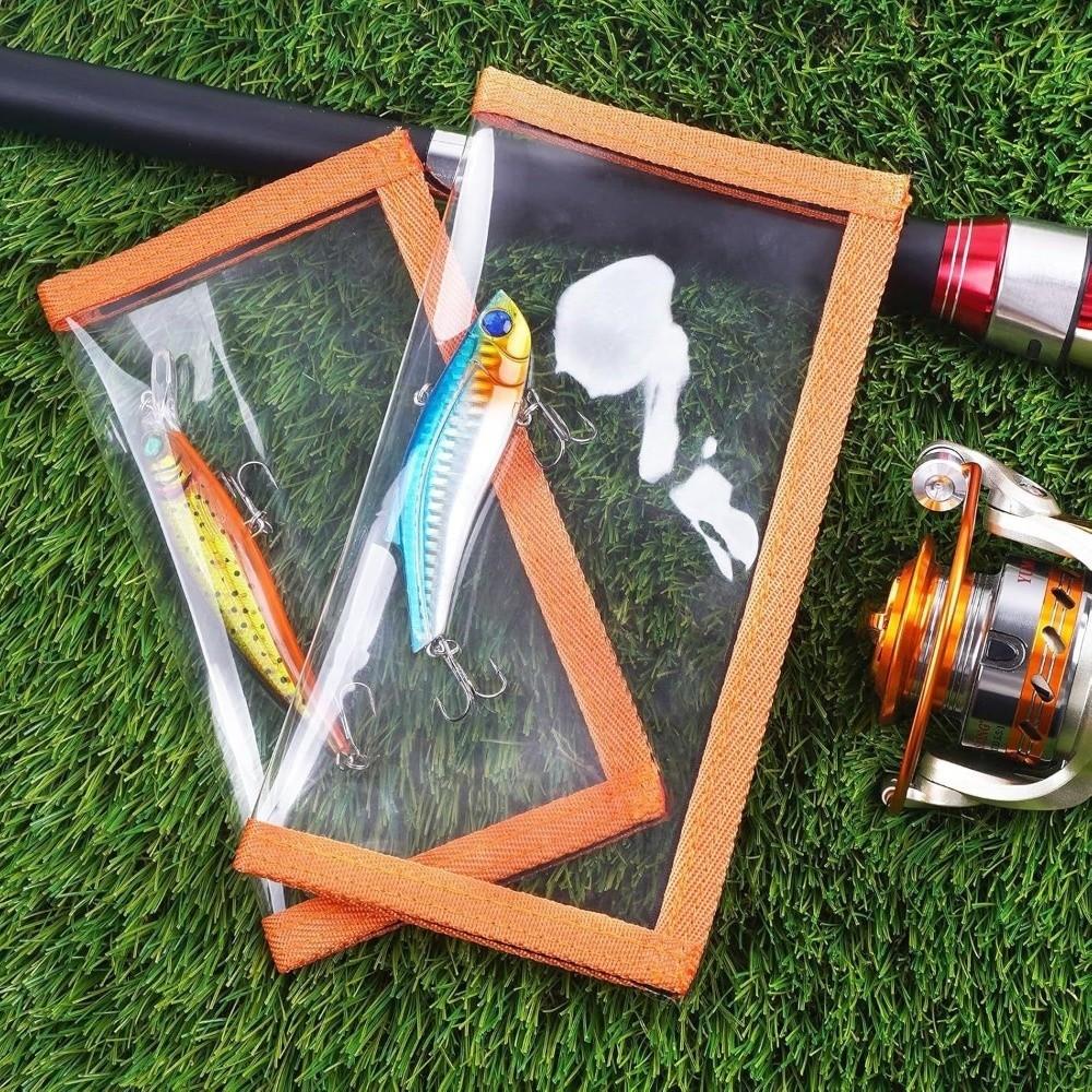 Clear PVC Lure Covers 3PCS Hook Lure Covers Safe Fishing Lure Wraps  Bait Storage