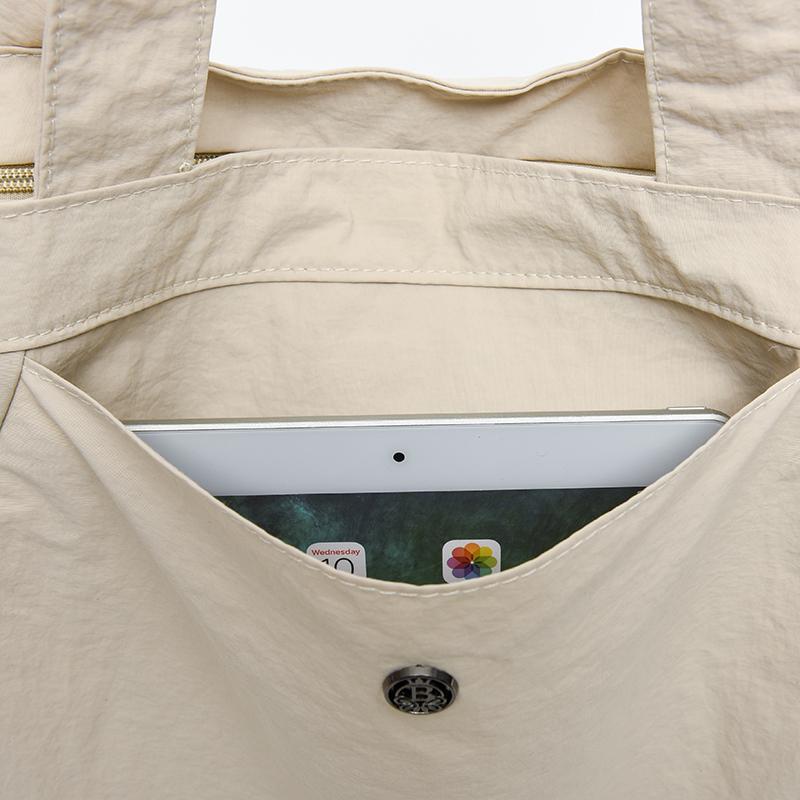 Damen Handtasche mit großem Fassungsvermögen, einfarbige Tragetasche, Reise-Schultertasche