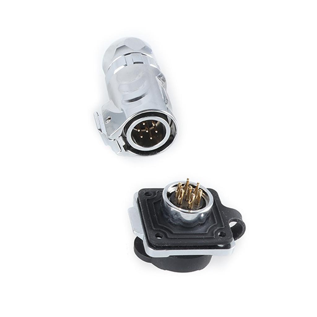 LP16 with LP13 Socket Fast Locking Aviation Connectors For Industrial LED Lights Multiple Functional Precise