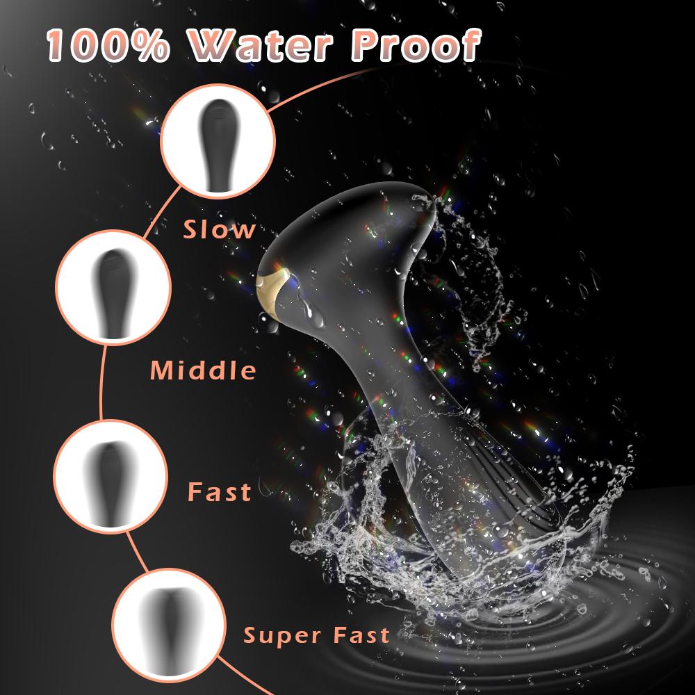 Anal Plug Vibrator Female erotic Butt Plug for Women Male Female Buttplug Silicone Sex Toys for Man or