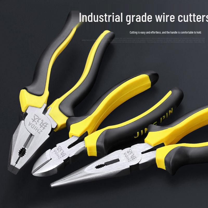 Knipex Electrician's Multifunctional Needle Nose & Diagonal Cutting Wire Stripper Pliers