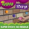 Crayola Globble Squeeze Sticky Stress Relief 747294 Toy, Ball, Toy, 6-Color Set, (Authentic Product)